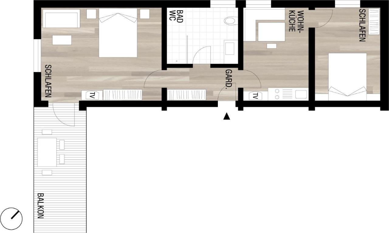 Apartament Haus Gueatli Gaschurn Zewnętrze zdjęcie